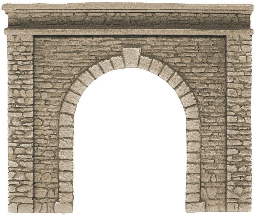 Noch 58061 - Tunnel-Portal 1-gleisig, 15 x 12,5 cm H0 1:87
