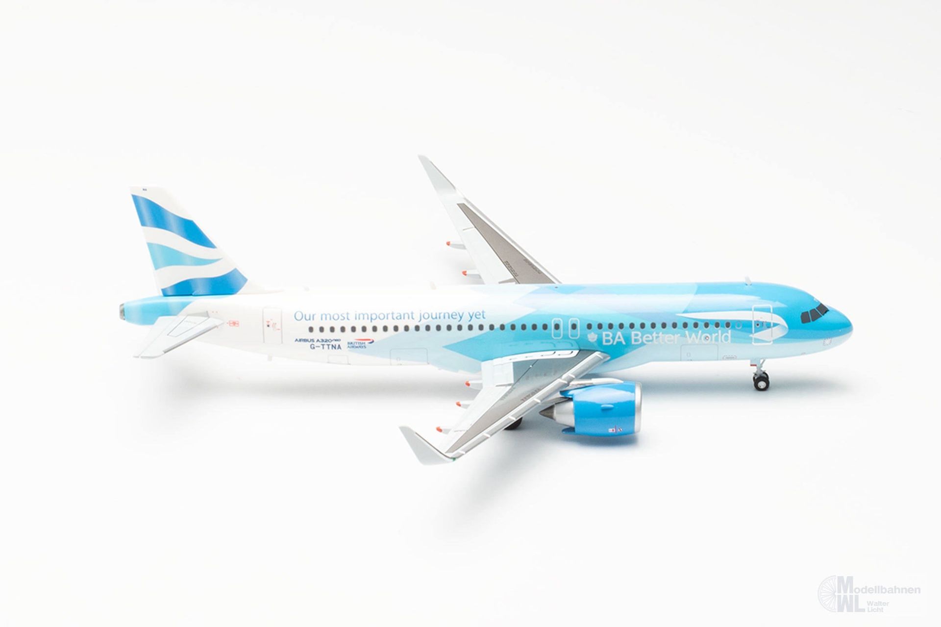 Herpa 572392 - Airbus A 320 neo BA Better World 1:200