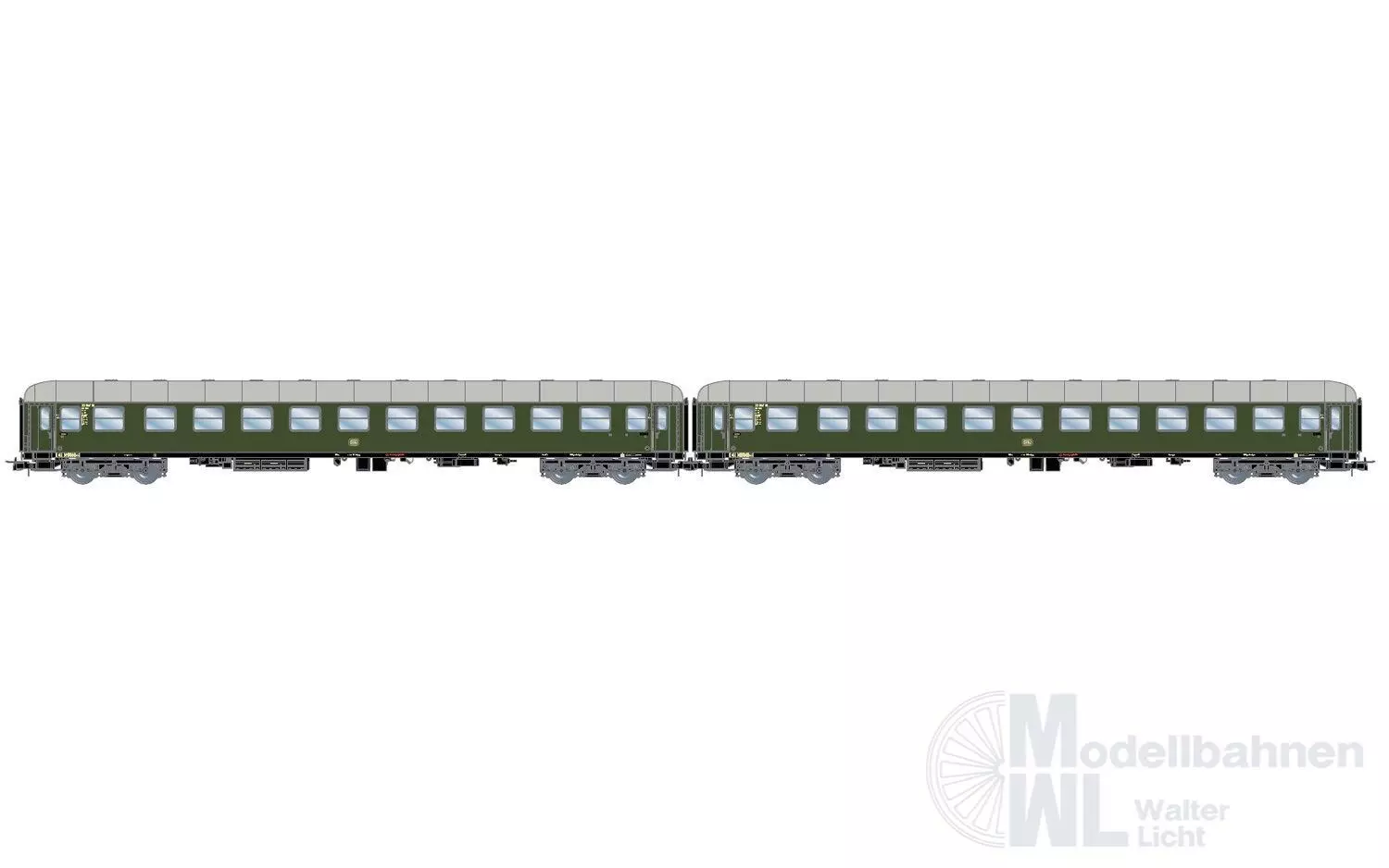 Rivarossi 4377 - Liegewagen Set DB Ep.III 2.tlg. H0/GL