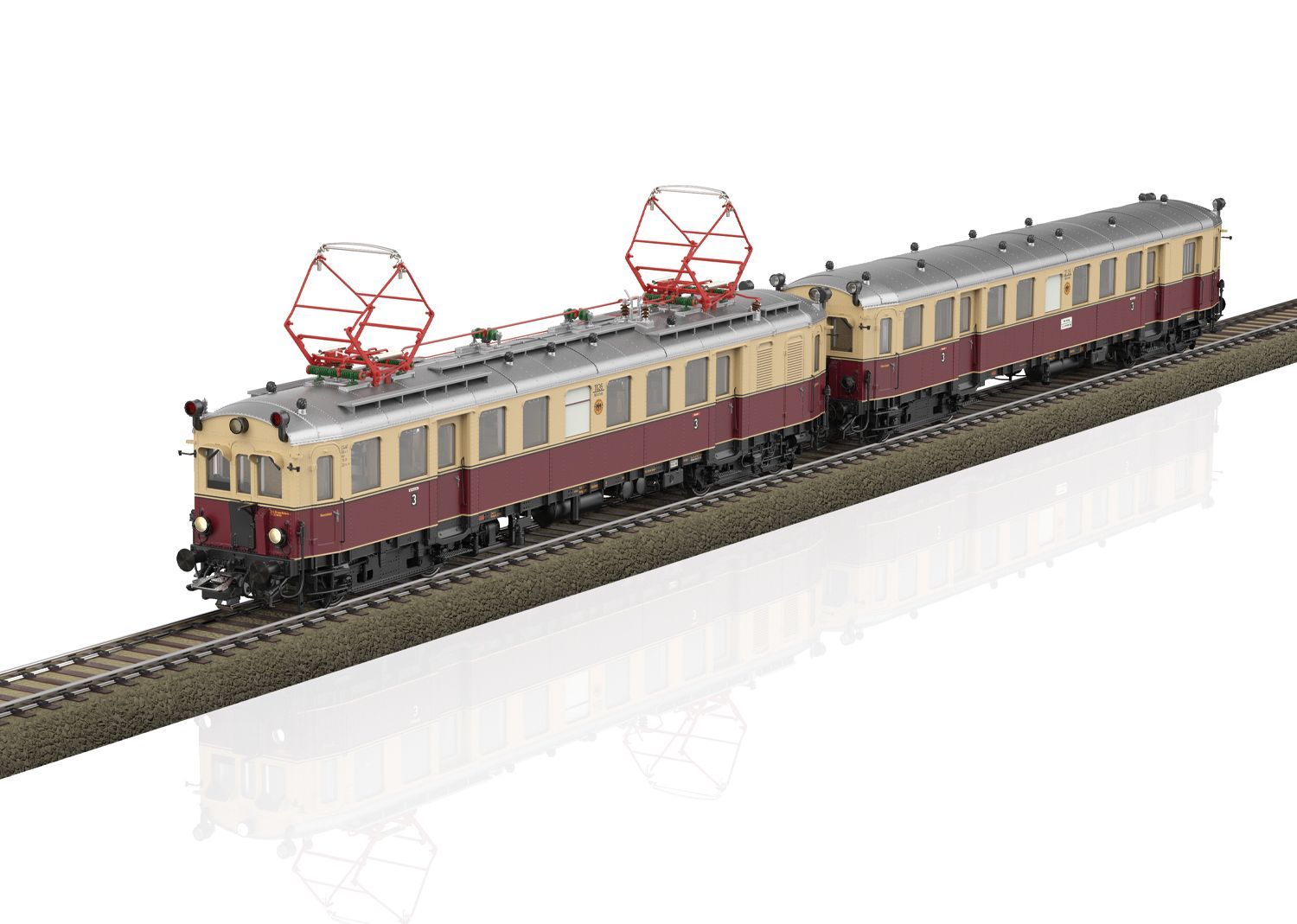 Trix 25852 - MHI Triebwagen elT 1126 DRG Ep.II 2.tlg. H0/GL Sound