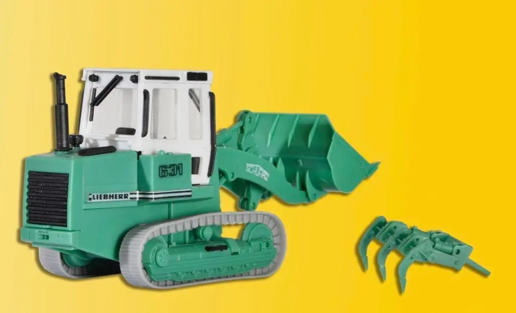 Kibri 15205 - LIEBHERR Raupe 631 SchwarzBau H0 1:87
