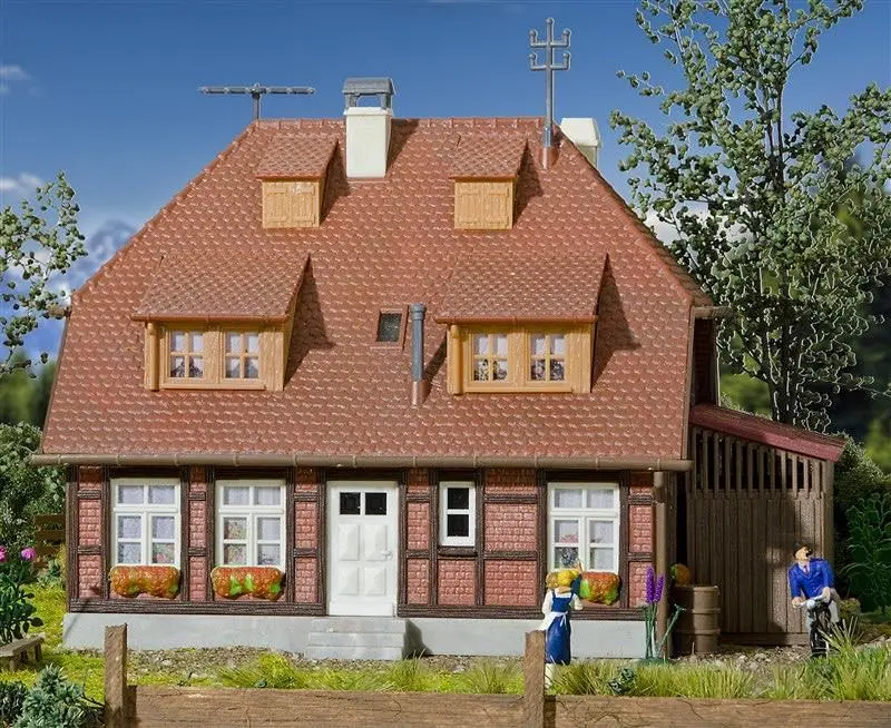 Kibri 38209 - Förderturm mit Maschinenhaus inkl. Antrieb - ersetzt 49845 H0 1:87