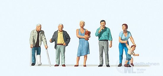 Preiser 10454 - Passanten H0 1:87
