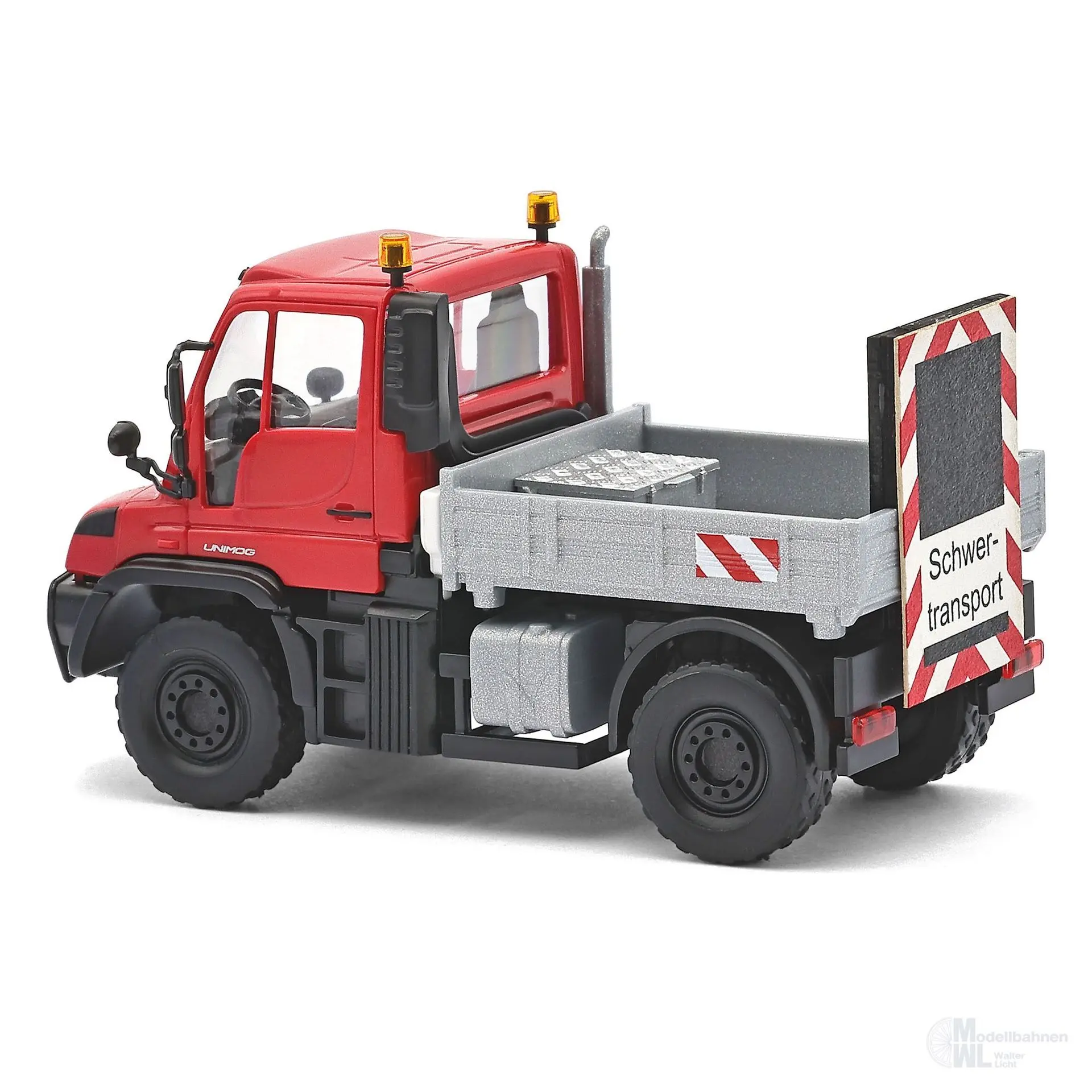 Busch 50937 - Unimog U430 Schwertransportbegleitfahrzeug Baujahr 2013 H0 1:87