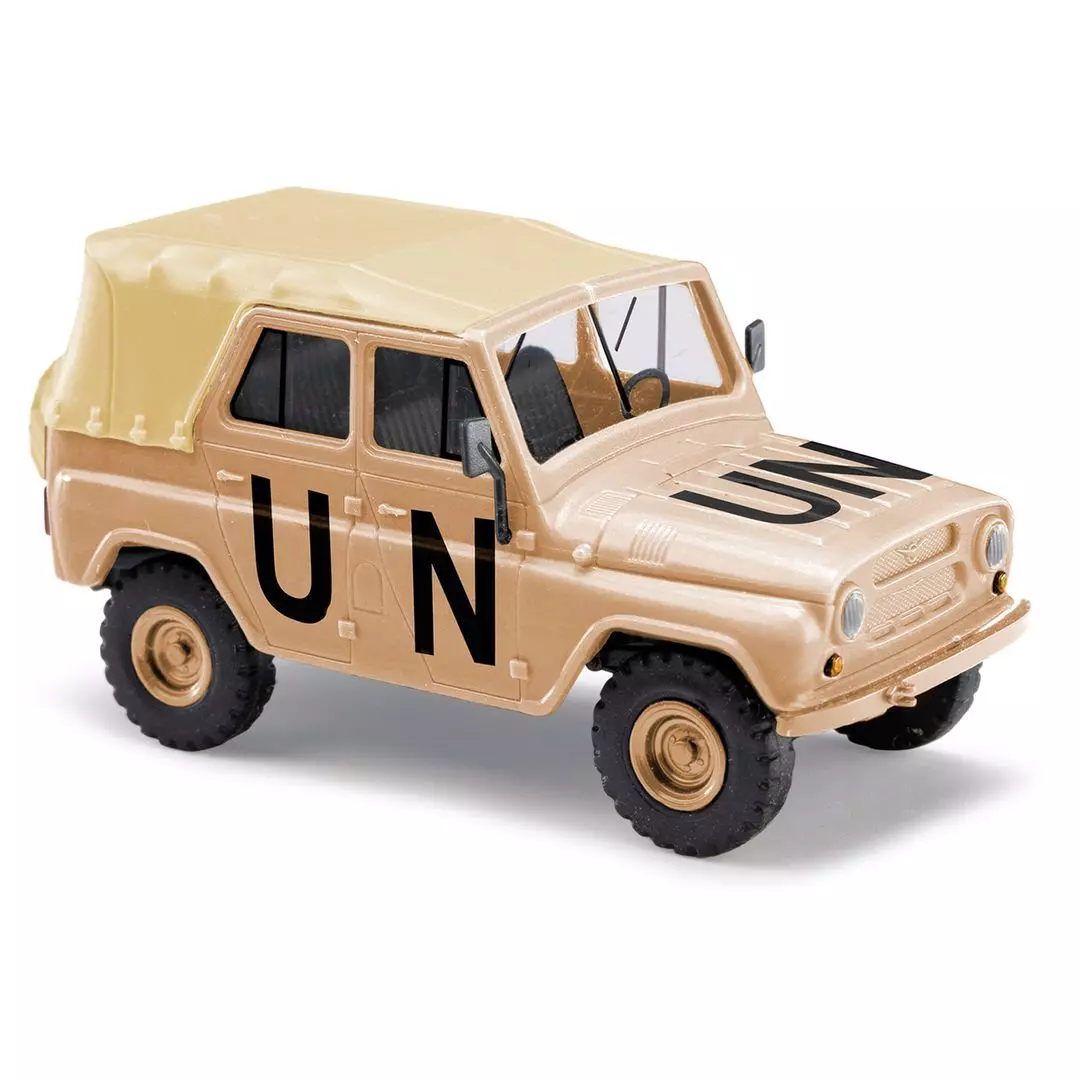 Busch 52123 - UAZ 469, UN H0 1:87