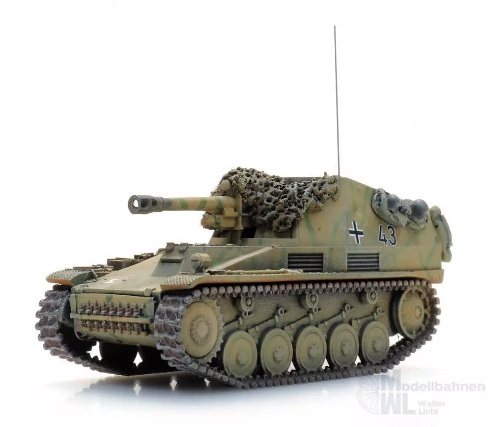 ARTITEC b.v. 6870486 - WM Sd.Kfz. 124 Wespe Camo H0 1:87