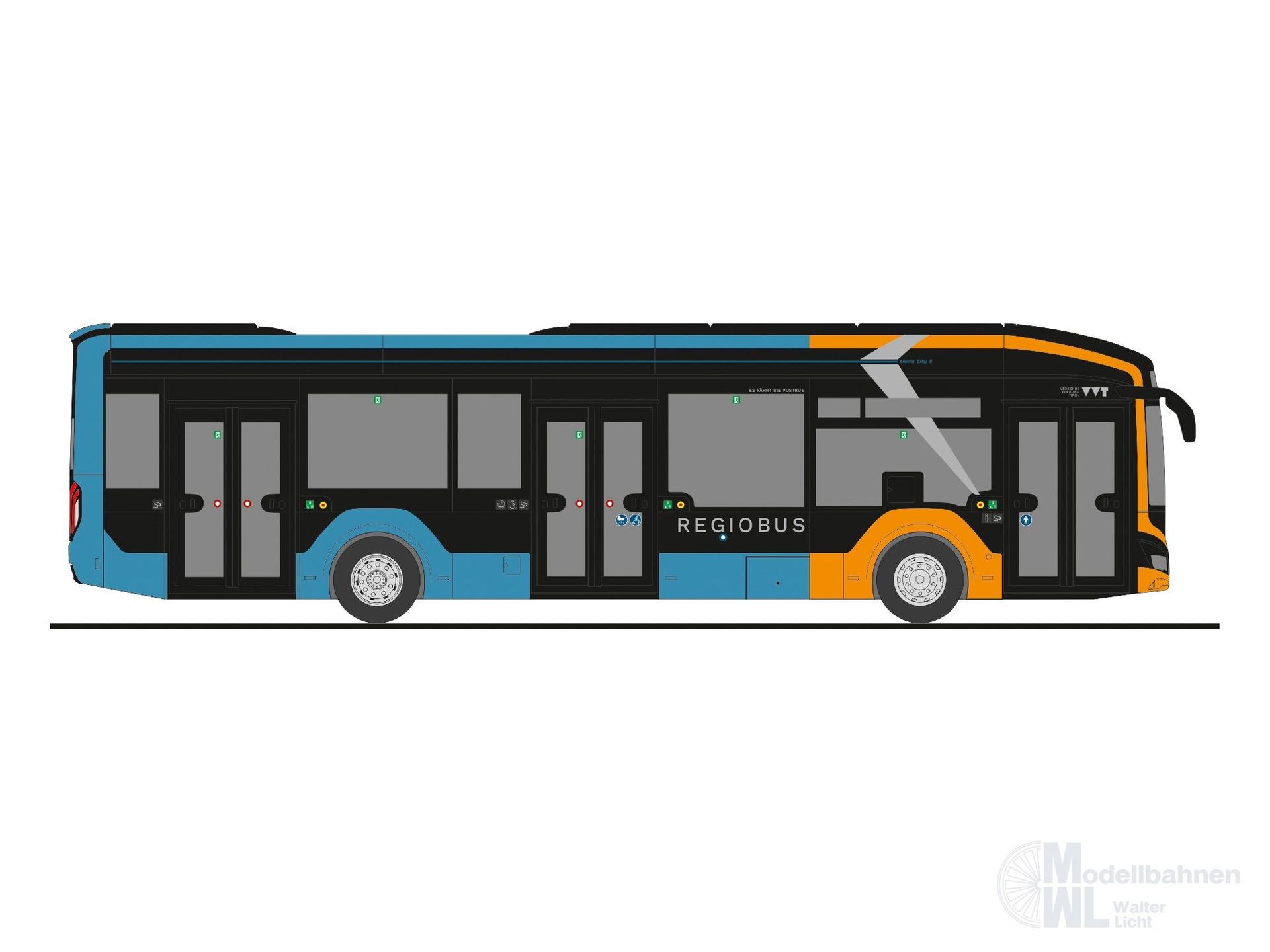 Rietze 76360 - MAN Lion´s City 12 E E VVT Regiobus (AT) H0 1:87