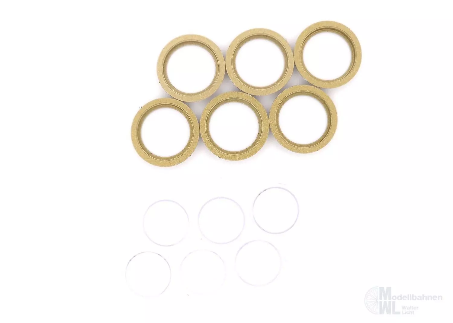 Märklin Ersatzeile E171301 - ERSATZTEIL: Laternenglas u. Ring(6 Stück)