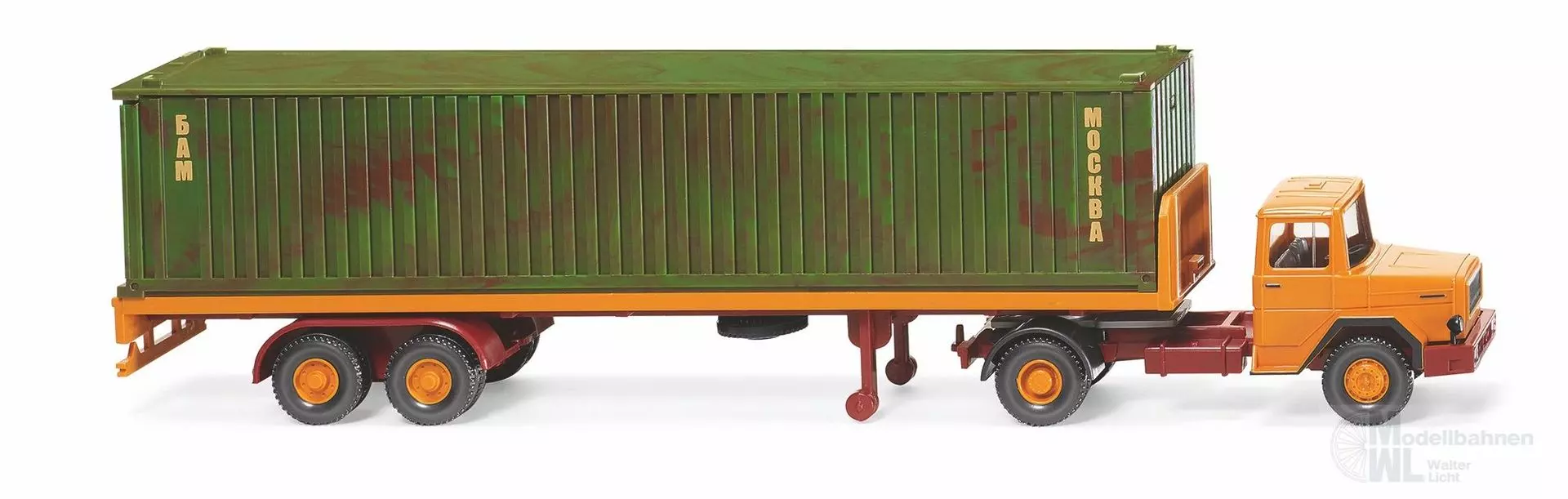 Wiking 055405 - Flachpritschensattelzug Magirus Deutz H0 1:87