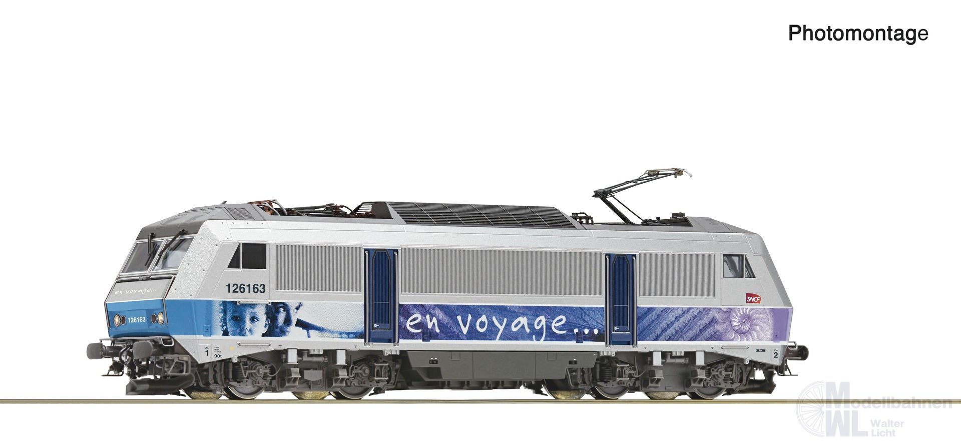 Roco 7510143 - E-Lok BB 126163 SNCF Ep.V/VI H0/GL Sound Roco 7510143 - E-Lok BB 126163 SNCF Ep.V/VI H0/GL Sound