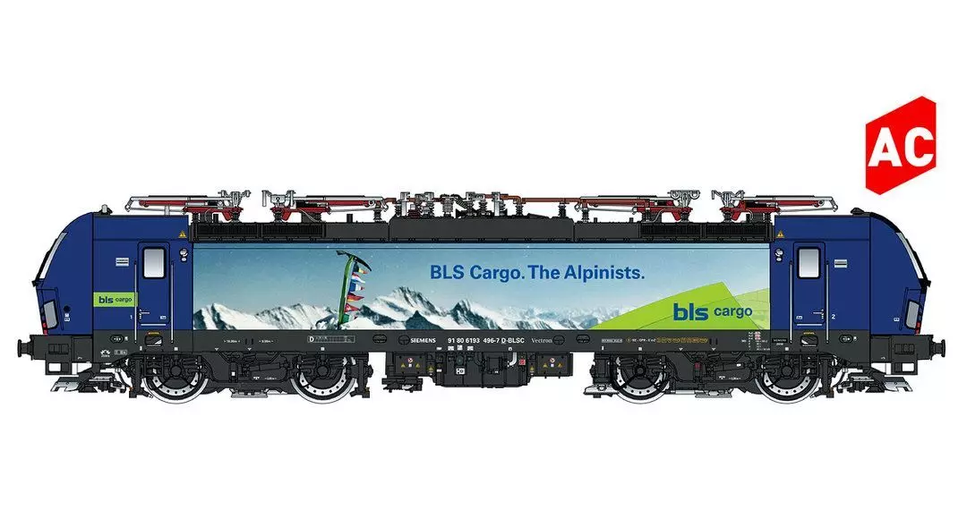 LS Models 17616 - E-Lok BR 193 Vectron HUPAC / BLS Cargo Ep.VI H0/WS