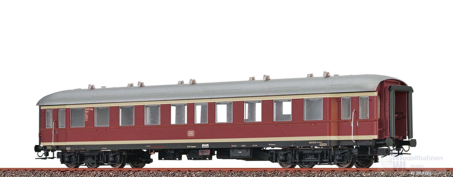 Brawa 46187 - Eilzugwagen WG4ü-36/50 DB Ep.III H0/GL