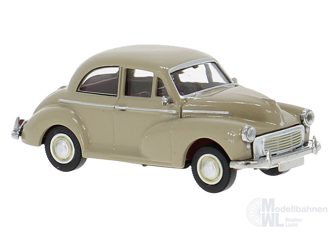 Brekina 15217 - Morris Minor 1000 dunkelbeige H0 1:87