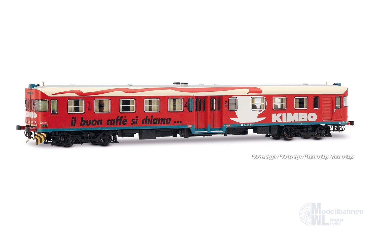 Lima 2677 - Triebwagen ALn 668 Serie 3300 FS Ep.V KIMBO H0/GL