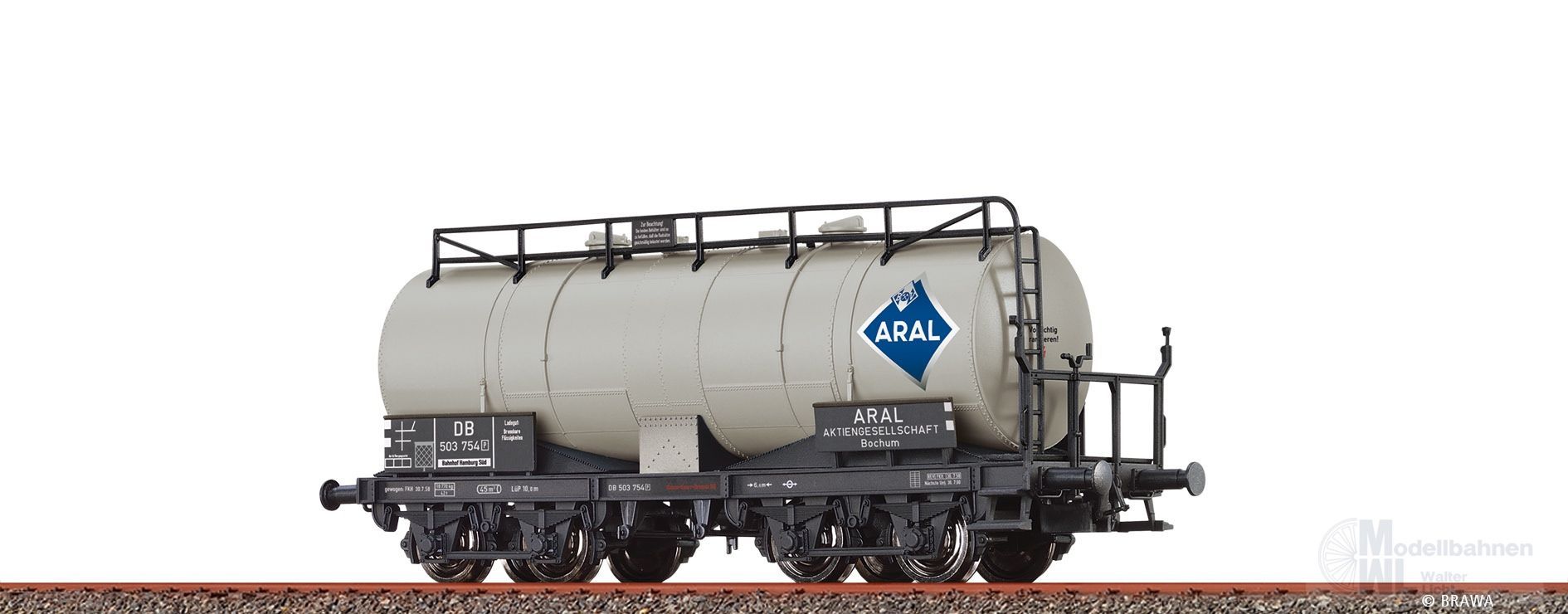 Brawa 48511 - Kesselwagen DB Ep.IIi ARAL H0/GL Brawa 48511 - Kesselwagen DB Ep.IIi ARAL H0/GL