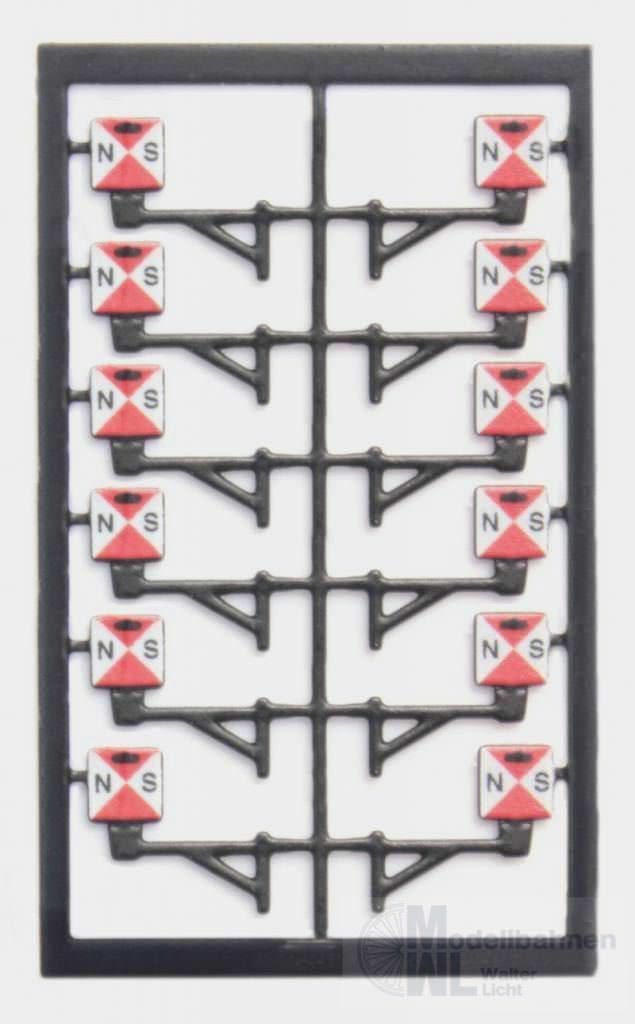 ARTITEC b.v. 10360 - NS Zugschluss-Signale Dg H0 1:87 ARTITEC b.v. 10360 - NS Zugschluss-Signale Dg H0 1:87
