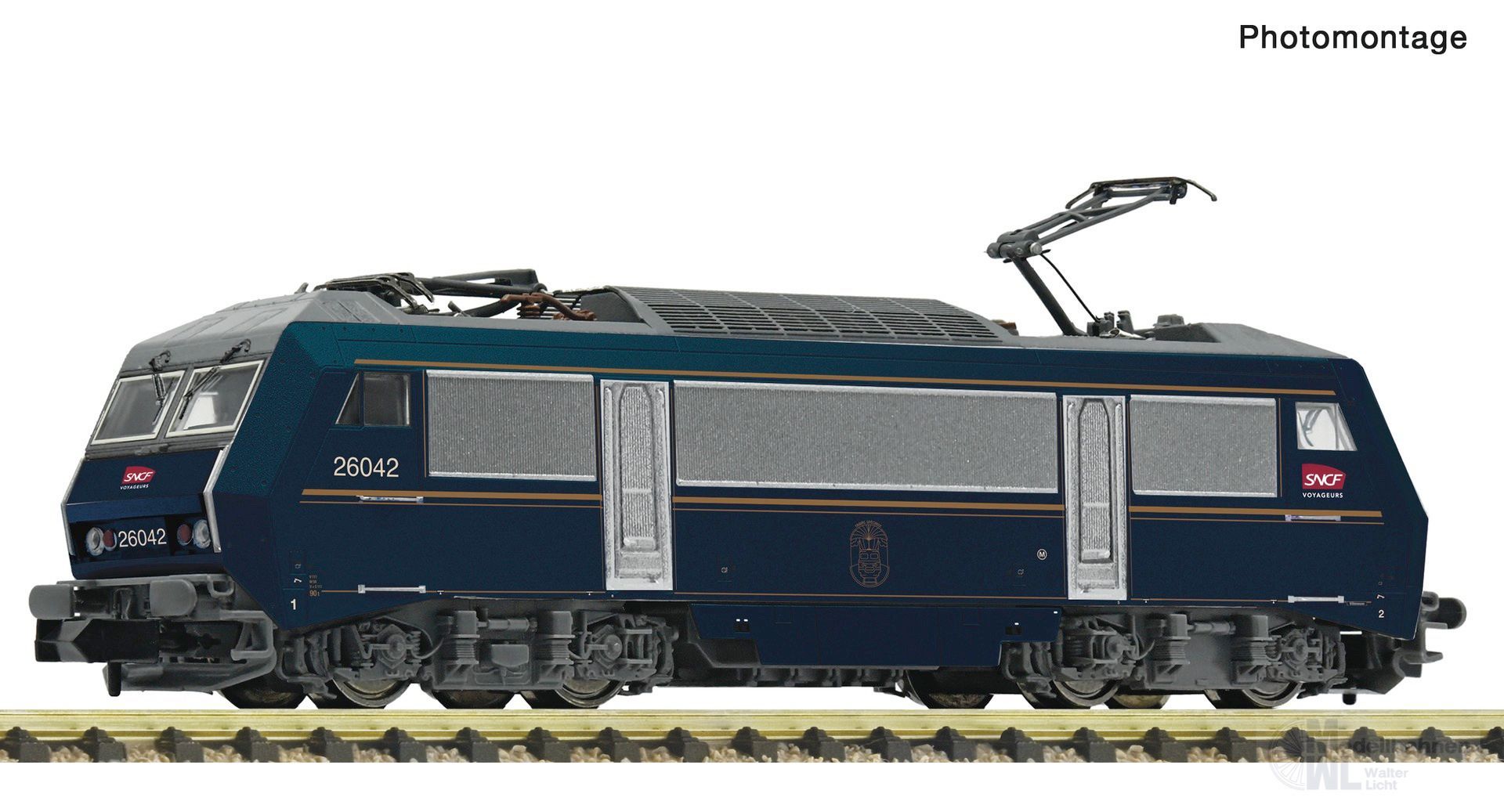 Fleischmann 7570072 - E-Lok BB 26019 SNCF Ep.VI N 1:160 Sound