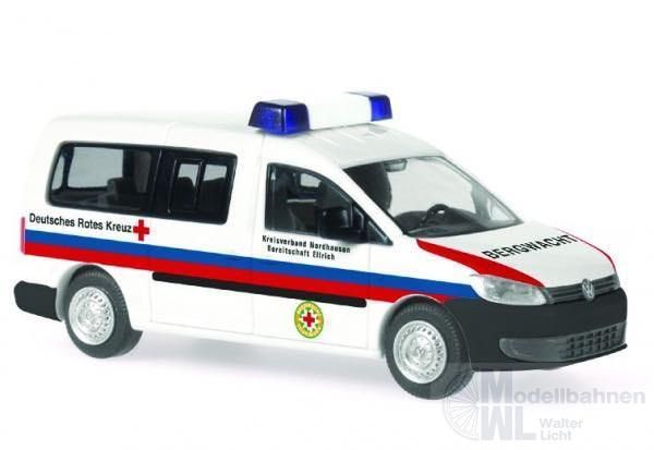 Rietze 52702 - Volkswagen Caddy Maxi Modell 2011 DRK Bergwacht H0 1:87