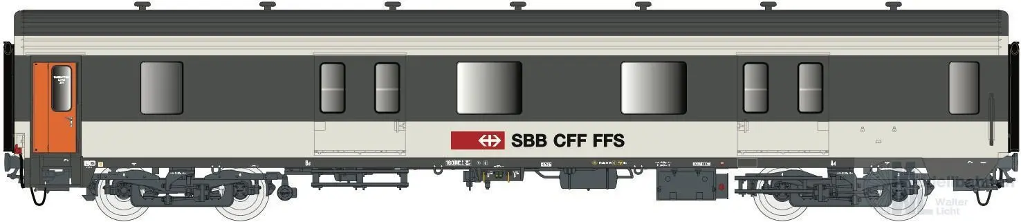 LS Models 37001AC - Gepäckwagen SBB Ep.V MC76 H0/WS