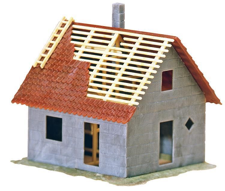 Faller 130246 - Kleines Haus Im Bau H0 1:87