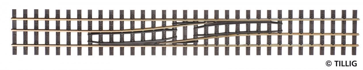 Tillig 85186 - Gleiswechsel rechts/links Länge 228 mm H0-H0e Tillig 85186 - Gleiswechsel rechts/links Länge 228 mm H0-H0e