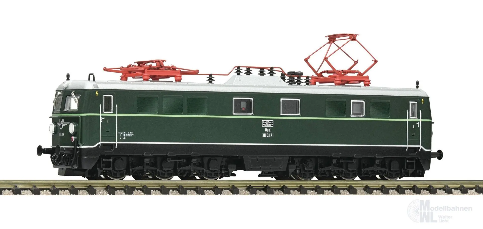 Fleischmann 7560038 - E-Lok Rh 1110 ÖBB Ep.IV N 1:160