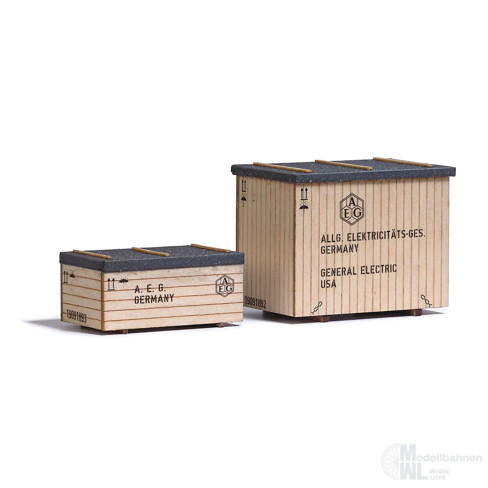 Busch 1884 - Maschinenkisten AEG H0 1:87