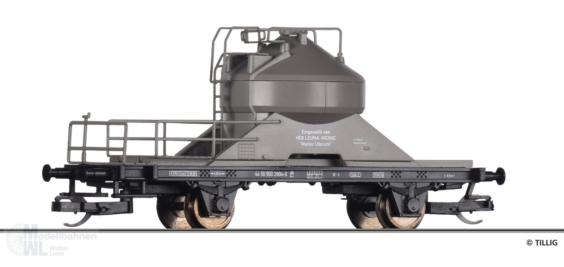 Tillig 502578 - Quarzsandwagen DR Ep.IV (ex. 14725) TT 1:120