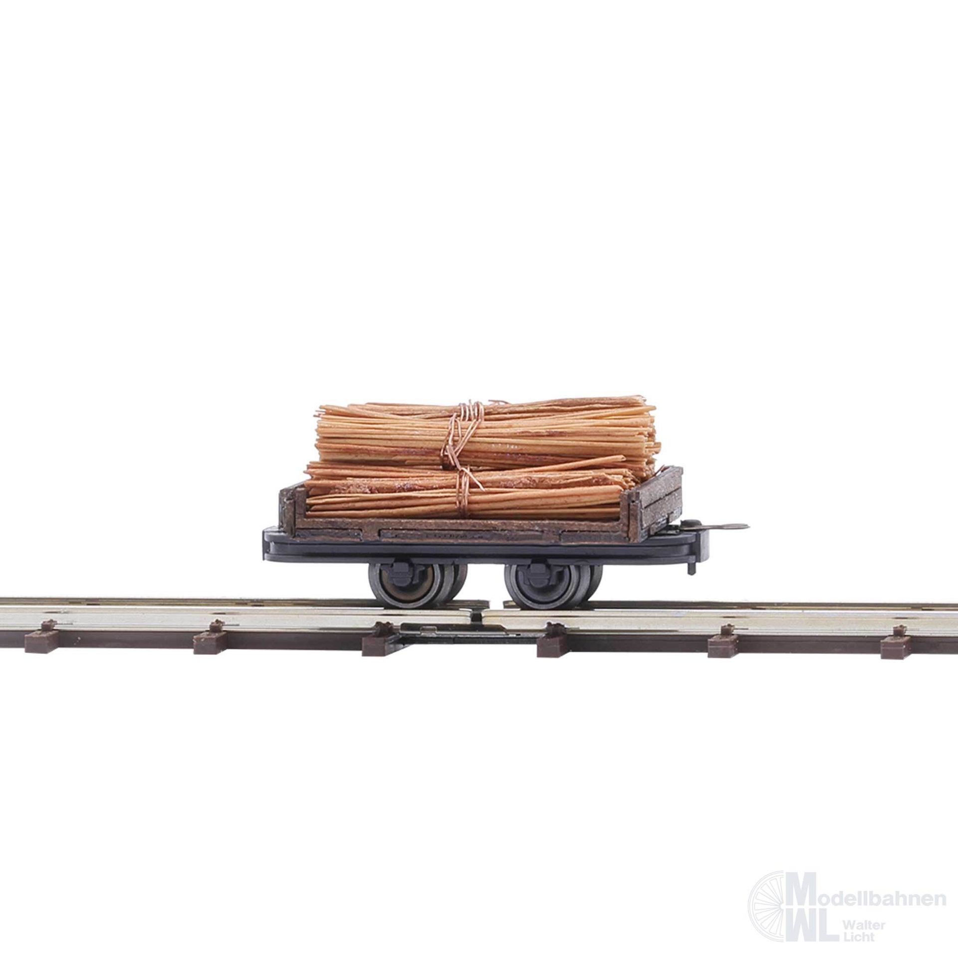 Busch 12254 - Lore mit Reisigladung H0 1:87