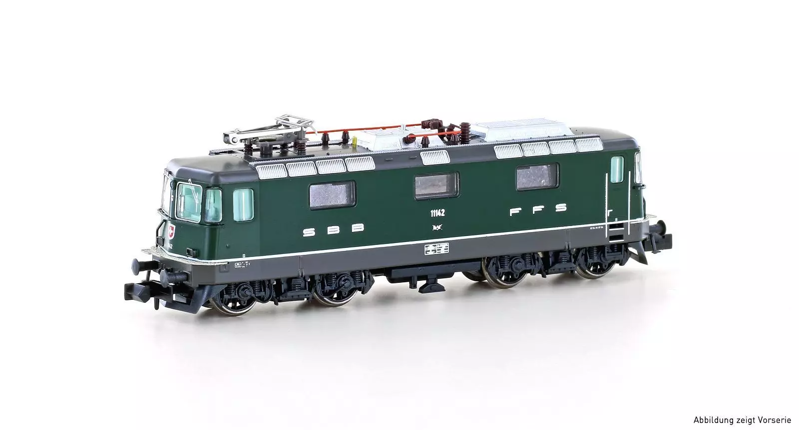 Hobbytrain 3031 - E-Lok Re 4/4 II SBB Ep.V 11142 grün N 1:160