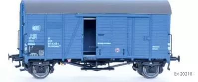 Exact Train 20225 - Güterwagen gedeckt DR Ep.IV Nordhausen Hkst mit Bremserbühne H0/GL