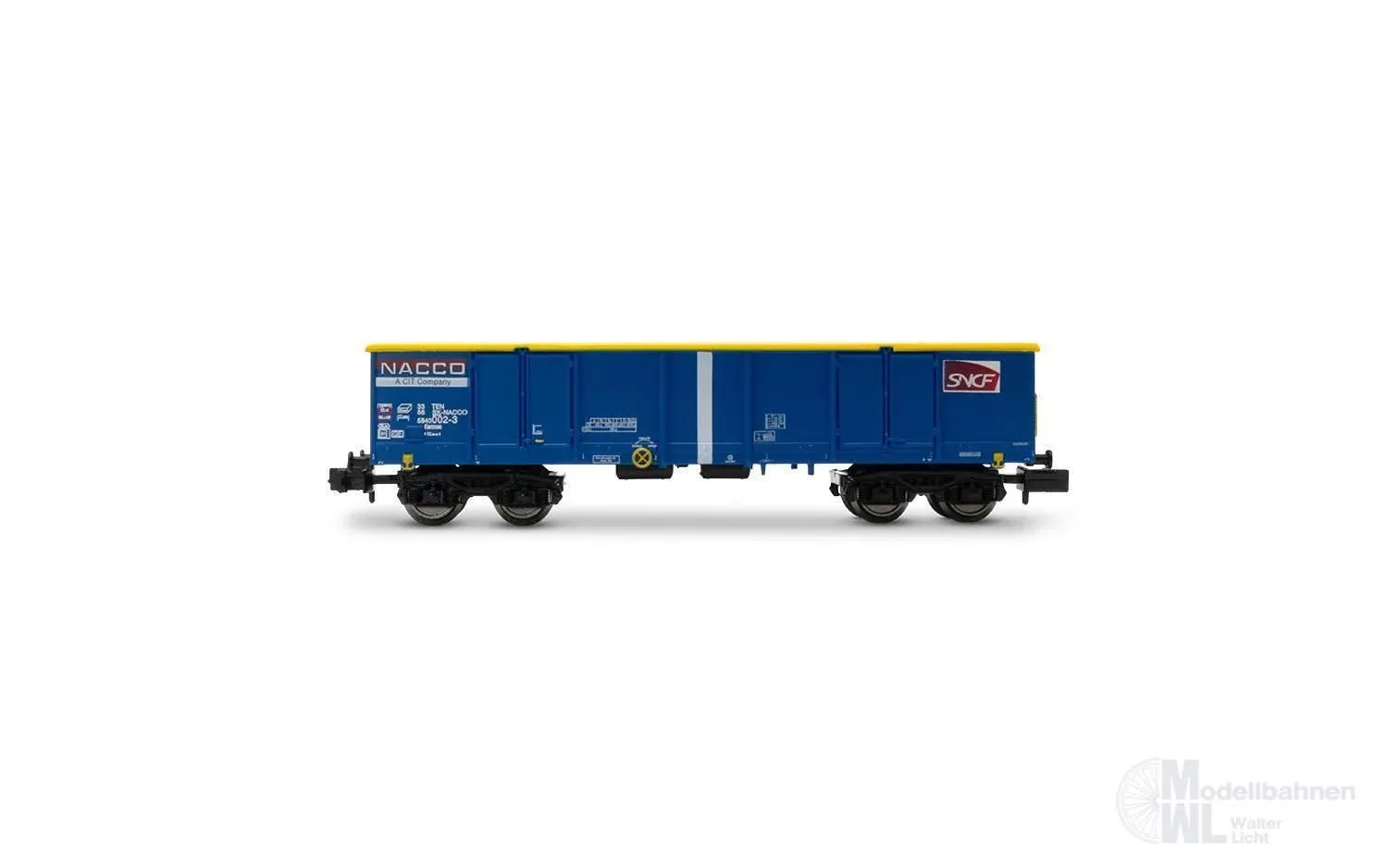 Arnold 6602 - Güterwagen Set SNCF Ep.VI Eamnos 3.tlg. N 1:160