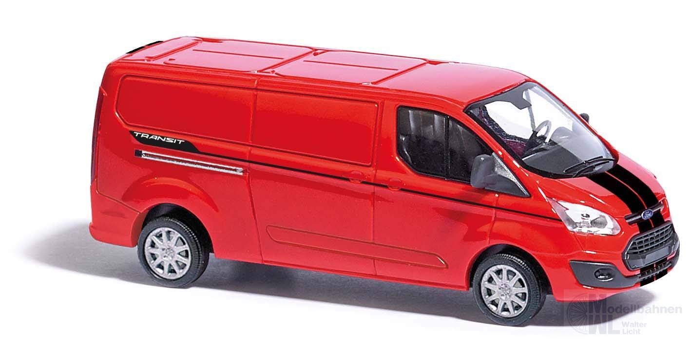 Busch 52440 - Ford Transit Custom Rallye H0 1:87 Busch 52440 - Ford Transit Custom Rallye H0 1:87
