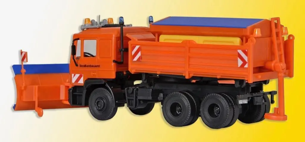 Kibri 15219 - MAN Autobahnräumfahrzeug mit Seitenpflug H0 1:87