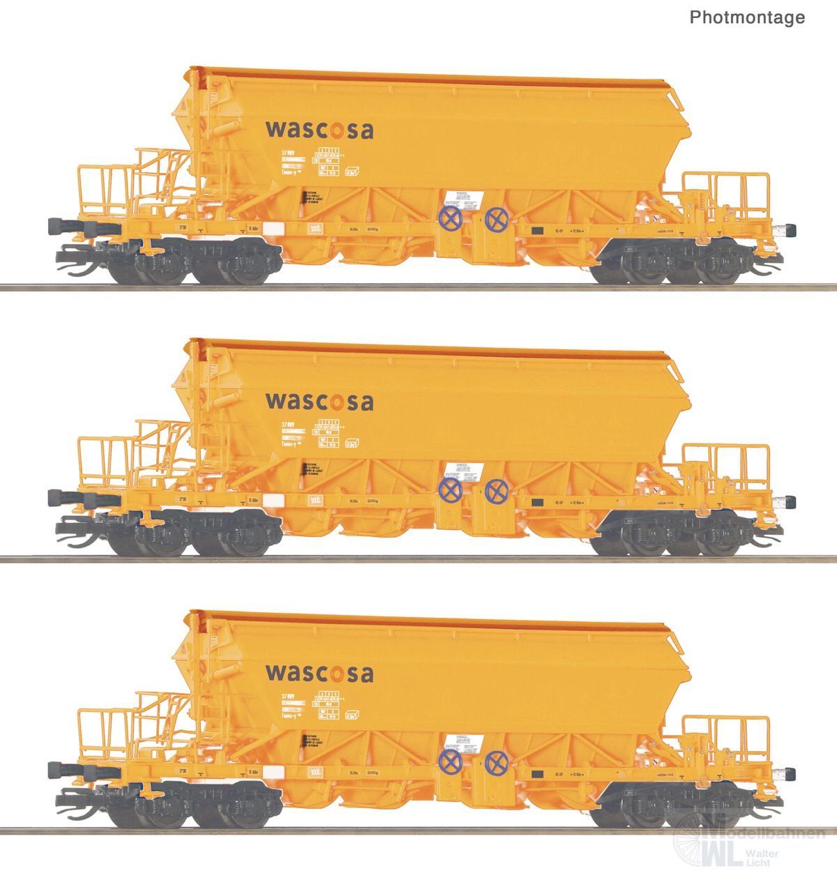 Roco 6680063 - Kaliwagen Set Wascosa Ep.VI 3.tlg. TT 1:120