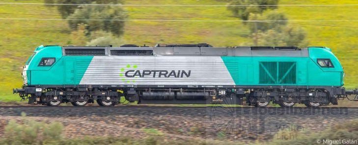 Sudexpress S502023 - Diesellok BR 335.020 Euro 4000 Captrain Espana Ep.VI H0/GL