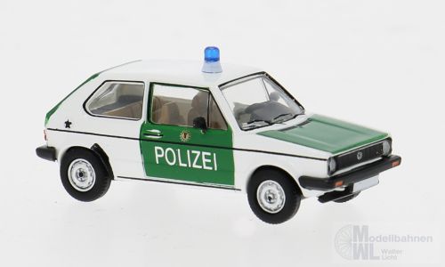 PCX-Models 871178 - VW Golf I Polizei H0 1:87