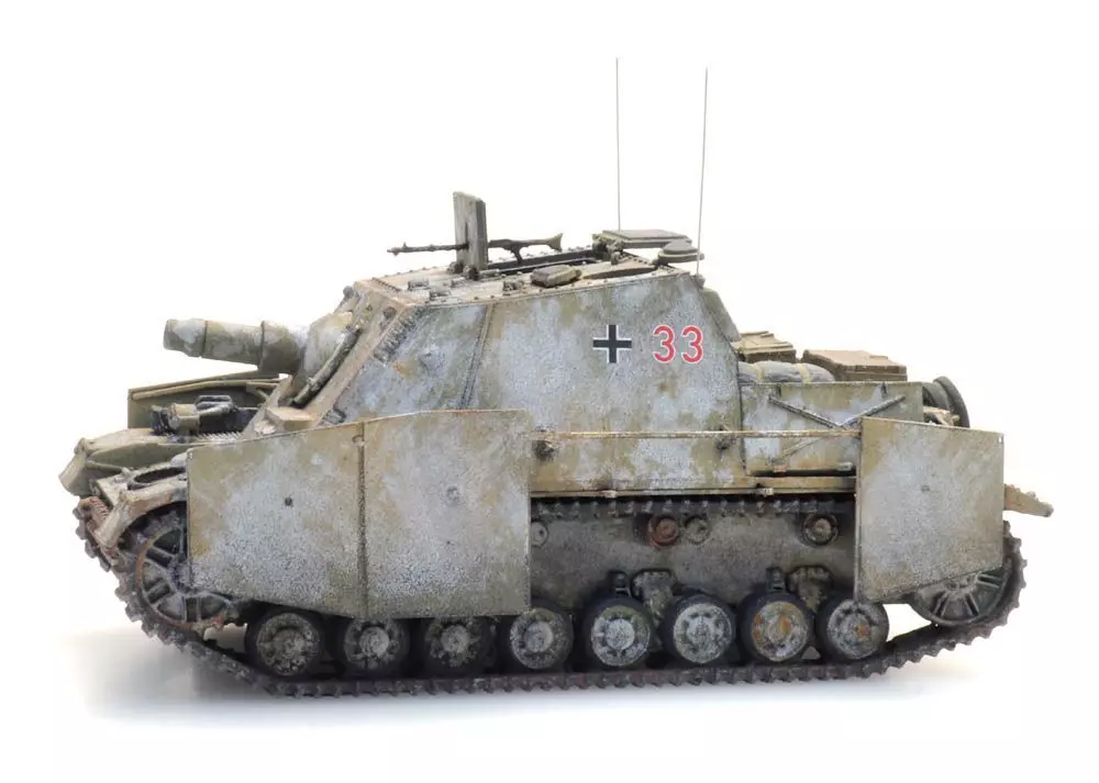 ARTITEC b.v. 6870406 - WM Sturmpanzer IV Brummbär Winter H0 1:87