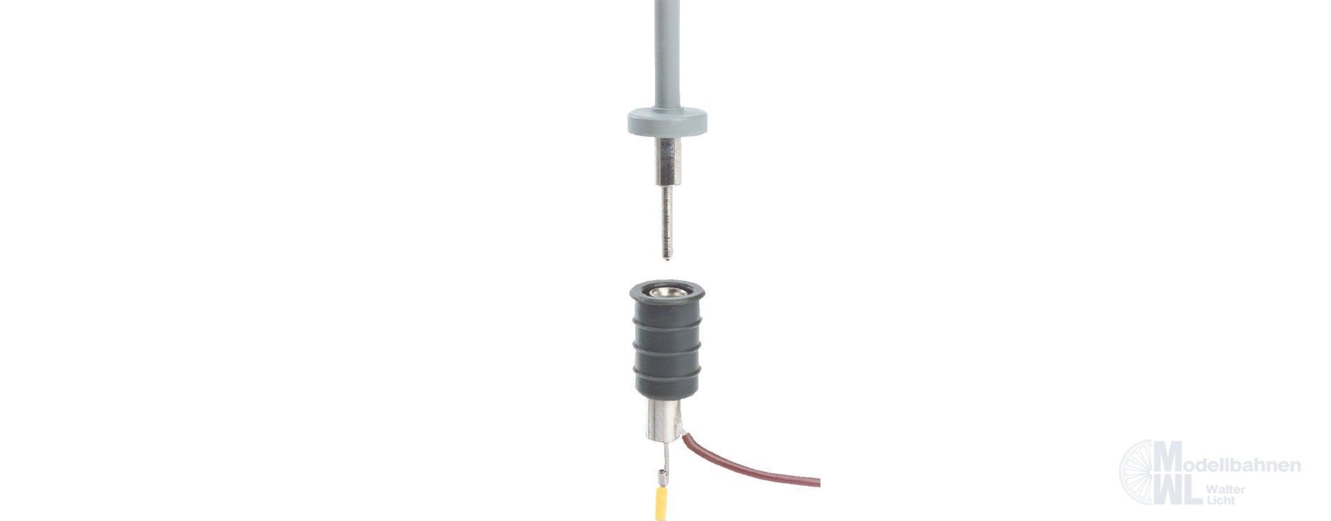 Brawa 83090 - Nachrüstpackung LED-Stecksockel ohne Leuchte [5er-Set] N 1:160
