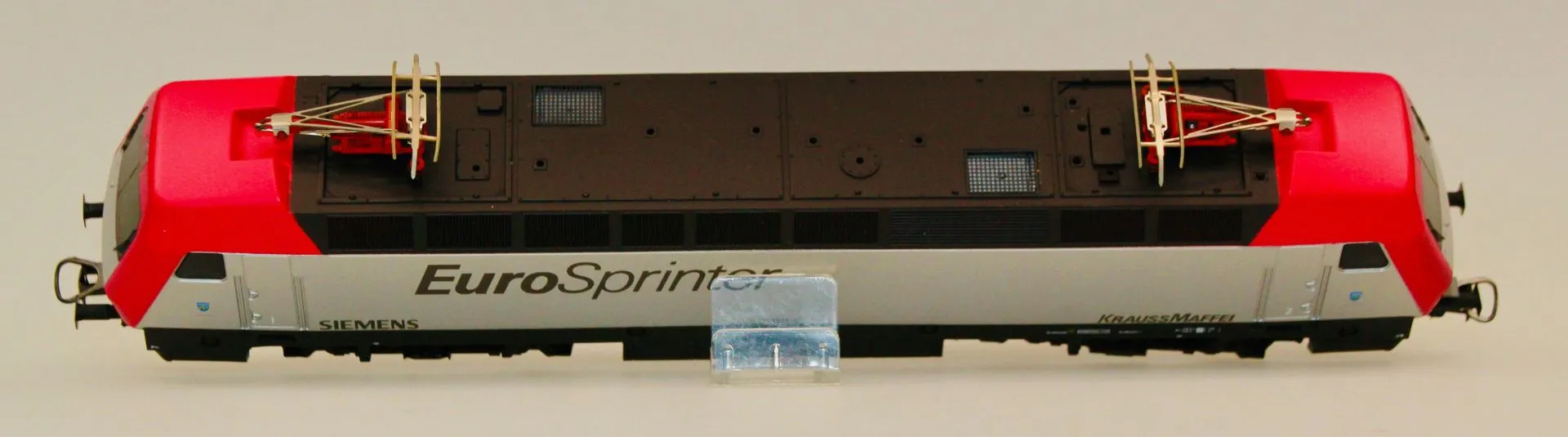 Lima 208412 - Lima - E-Lok BR 127 001- DB Eurosprinter silber/pink H0/GL