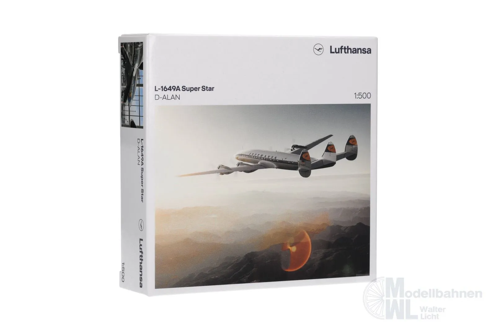 Herpa 539357 - Lockheed  L-1649A Super Star Lufthansa 1:500