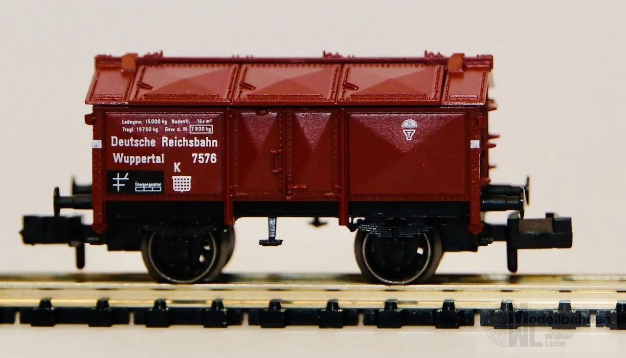 Fleischmann 8213 - FLEISCHMANN - Klappdeckelwagen DRG Ep.II N 1:160