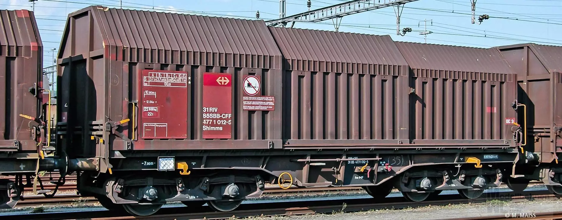 Brawa 51015 - Teleskophaubenwagen SBB Ep.V Shimms H0/GL