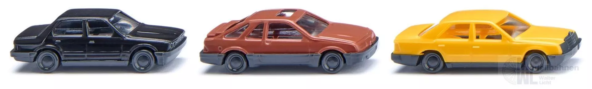Wiking 091104 - Drei klassische Personenwagen N 1:160