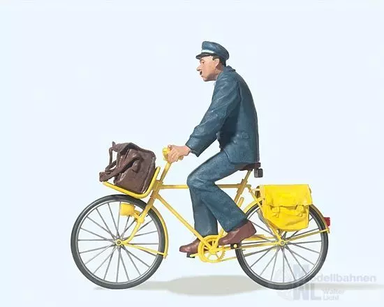 Preiser 45073 - Postbote (Frankreich) auf Fah Spur G