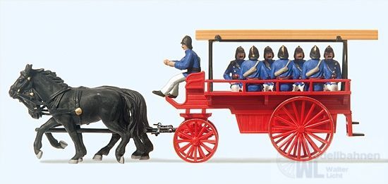 Preiser 30427 - Mannschafts- und Gerätewagen H0 1:87