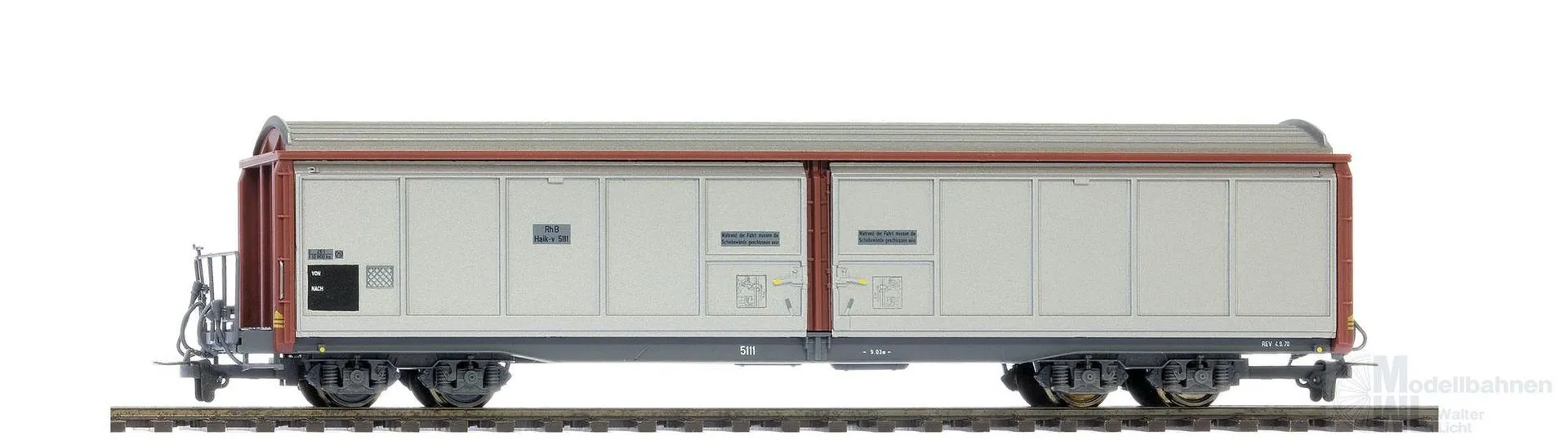 Bemo 2278103 - Schiebewandwagen RhB Ep.III/IV Haik-v 5113 H0m