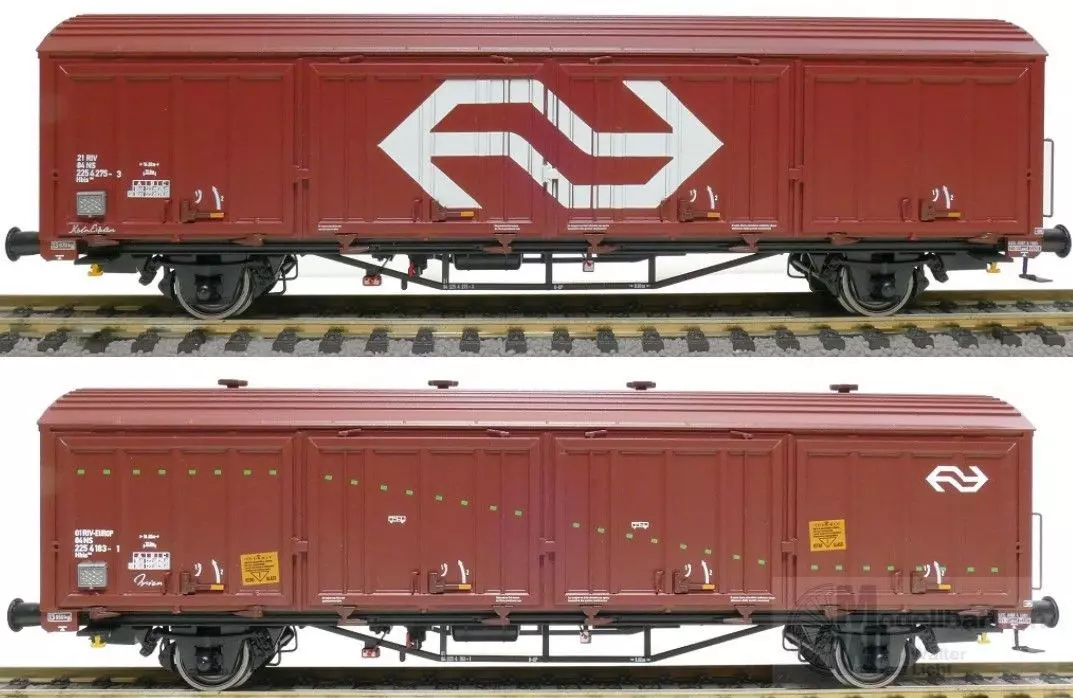 Exact Train 20822 - Güterwagen Set NS Ep.IV 2.tlg. H0/GL