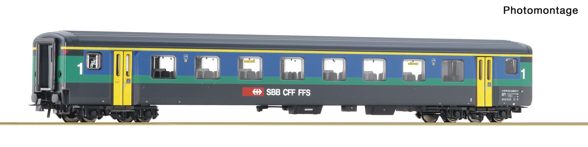 Roco 6200279 - 1. Kl. Personenwagen EW II SBB
