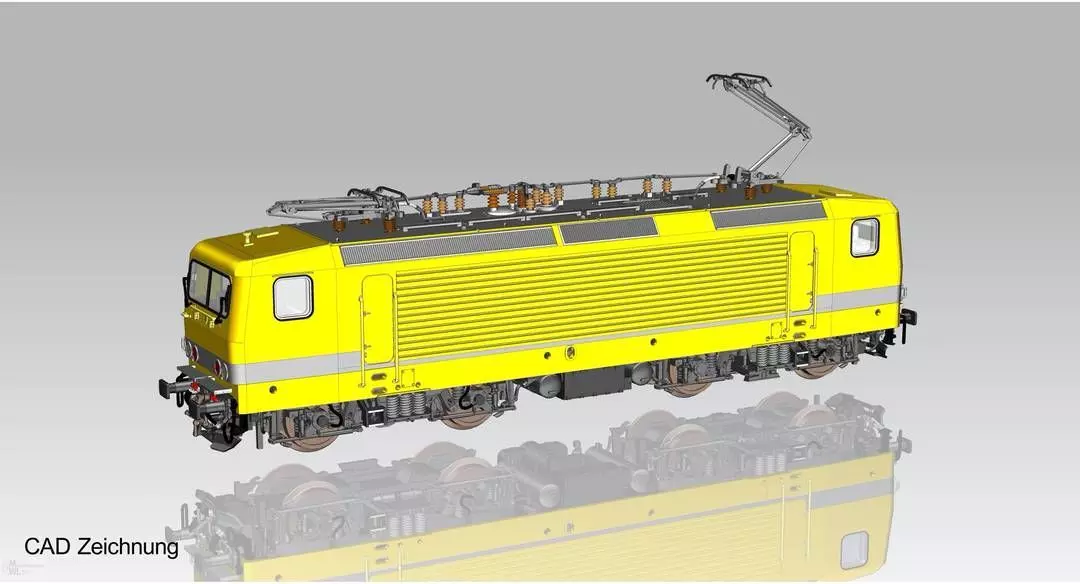 Piko 47819 - E-Lok BR 143 Bahnbau Ep.VI TT 1:120 Sound